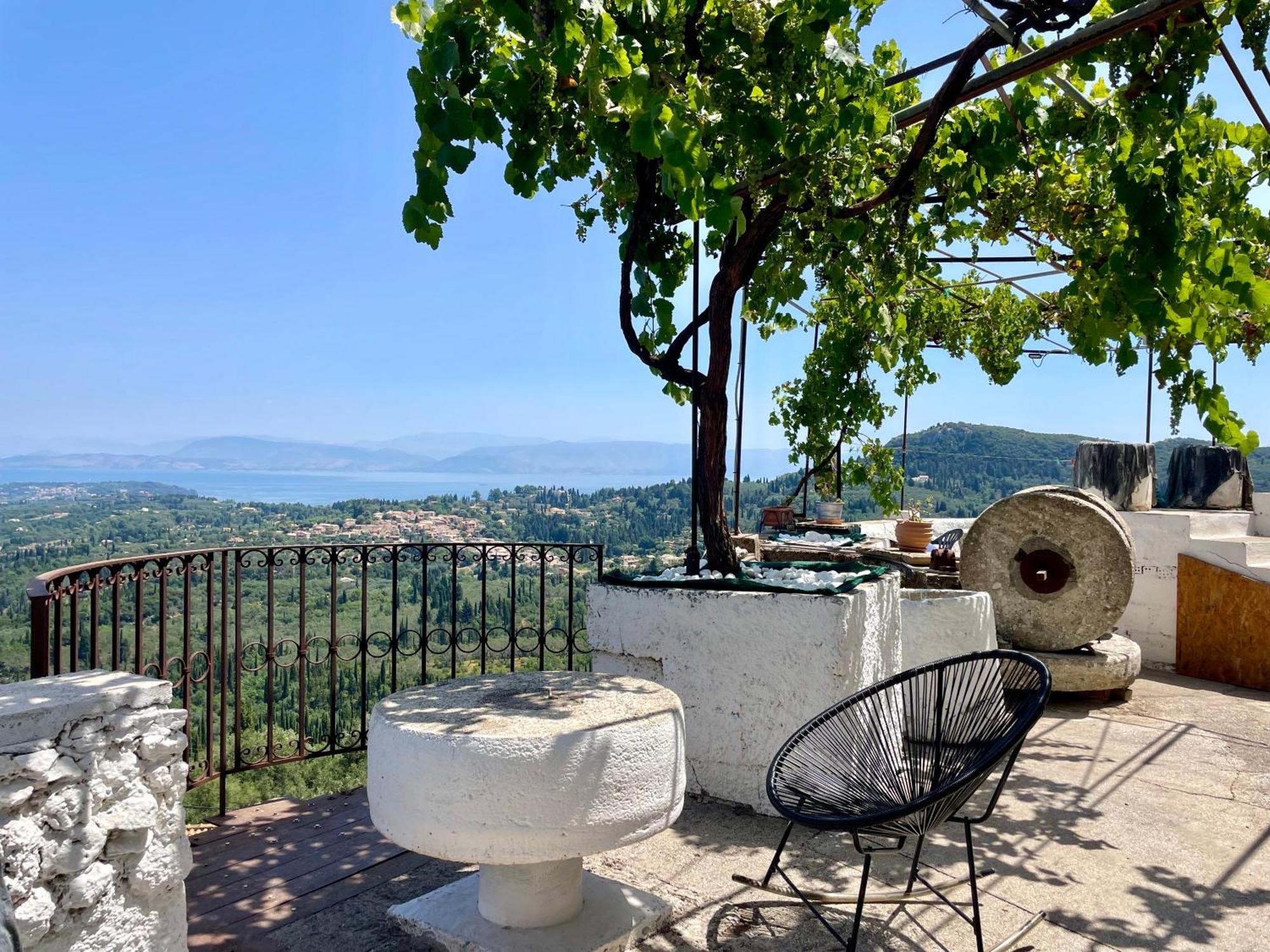 Vila Mary'S House With Panoramic View Agioi Deka  Exteriér fotografie